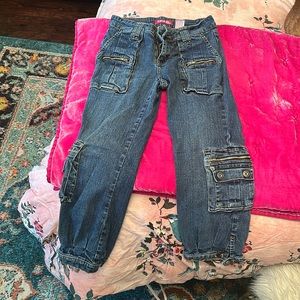 Vintage y2k Zana di cargo capri jeans